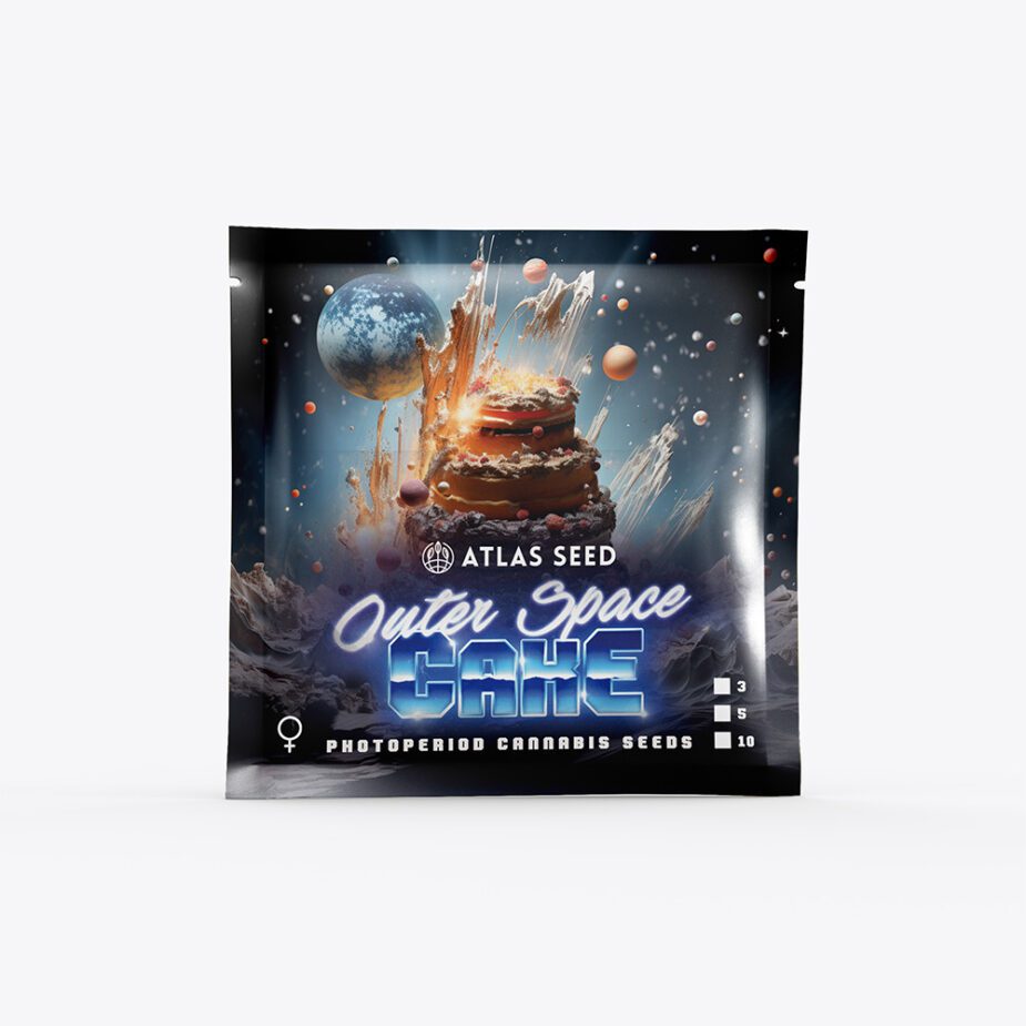 Outer Space Cake - Retail Cannabis Seed Pack - Image 2