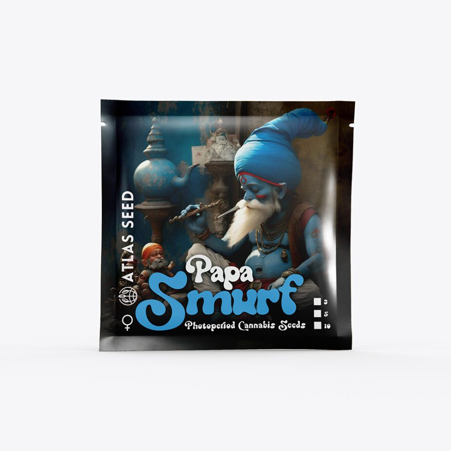 Papa Smurf - Retail Cannabis Seed Pack - Image 2